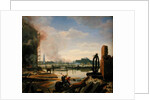 Hamburg after the Fire of 1842, 1842 by Johann Martin Gensler