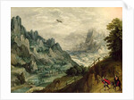 The Flight into Egypt, c.1598-1623 by Tobias Verhaecht