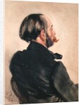 Richard, the Brother of the Artist, 1860 by Adolph Friedrich Erdmann von Menzel
