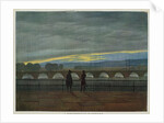 August Bridge in Dresden by Caspar David Friedrich