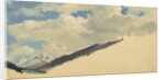 Study of Clouds with Mountain Tops, 1830 by Jacob Gensler