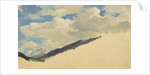 Study of Clouds with Mountain Tops, 1830 by Jacob Gensler