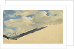 Study of Clouds with Mountain Tops, 1830 by Jacob Gensler