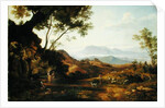 Italian Landscape by Joachim Faber