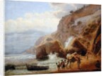 Italian Coastal Landscape, 1844 by Jakob Alt