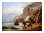 Italian Coastal Landscape, 1844 by Jakob Alt