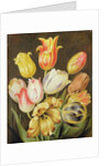 Flower Study by Johann Friedrich August Tischbein