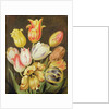 Flower Study by Johann Friedrich August Tischbein