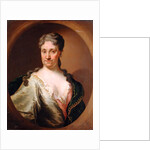 Portrait of Barbara Lutken, 1718 by Anton Paulsen