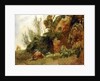 Landscape Study at Baths of Caracalla by Anselm Feuerbach