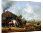 The Village Blacksmith, 1826 by Heinrich Burkel