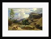 Italian Landscape by Johann Wilhelm Schirmer