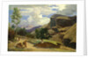 Italian Landscape by Johann Wilhelm Schirmer