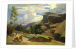 Italian Landscape by Johann Wilhelm Schirmer