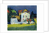 House in a Landscape by Ernst Ludwig Kirchner