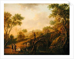 Italian Landscape by Hendrik Willem Schweickhardt