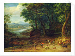 Landscape, 1728 by Johann Holst