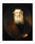 Portrait of a Rabbi, c.1709 by Andreas Scheits