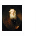 Portrait of a Rabbi, c.1709 by Andreas Scheits