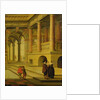 Palace Courtyard by Dirck van Delen