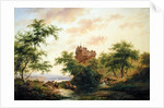 Landscape by Jan Adam Janszoon Kruseman