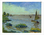 Windy Day on the Elbe, 1911 by Richard Dreher