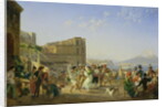 Italian Dancing, Naples, 1836 by Carl Wilhelm Goetzloff