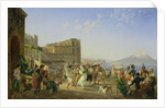 Italian Dancing, Naples, 1836 by Carl Wilhelm Goetzloff