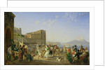 Italian Dancing, Naples, 1836 by Carl Wilhelm Goetzloff