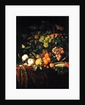 Fruit Still Life by Ernst Stuven