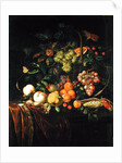 Fruit Still Life by Ernst Stuven