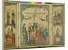 Triptych depicting the Crucifixion of Christ, c.1350 by Master of Cologne