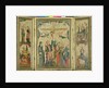 Triptych depicting the Crucifixion of Christ, c.1350 by Master of Cologne