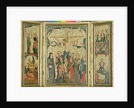 Triptych depicting the Crucifixion of Christ, c.1350 by Master of Cologne