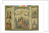 Triptych depicting the Crucifixion of Christ, c.1350 by Master of Cologne