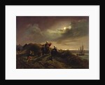 On the Coast near Scheveningen, 1842 by Jacob Gensler