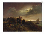 On the Coast near Scheveningen, 1842 by Jacob Gensler