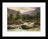 Norwegian Waterfall, 1840 by Thomas Fearnley