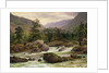 Norwegian Waterfall, 1840 by Thomas Fearnley
