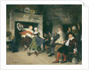 Couple Dancing in a Tavern, 1874 by Friedrich von Puteani