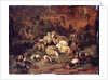Sheep, Goats and Chickens by Johann Christian Reinhardt