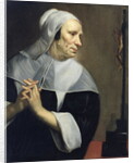 Old Woman Praying by Jacob van Oost