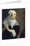 Old Woman Praying by Jacob van Oost
