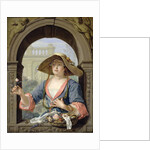 Portrait of the Mistress of the Artist M.C. Cremers by Jacques Ignatius de Roore