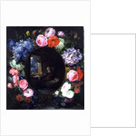 Mother and Child in a Garland of Flowers, 1829 by Siegfried Detler Bendixen