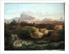 Roman Landscape by Heinrich Dreber