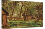 Farmstead under Trees by Thomas Ludwig Herbst
