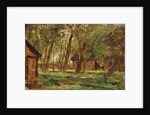 Farmstead under Trees by Thomas Ludwig Herbst