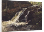 Waterfall by Christian Friedrich Gille