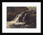 Waterfall by Christian Friedrich Gille